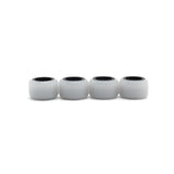 FlatFace Fingerboard Dual Durometer Bearing Wheels - White and Black
