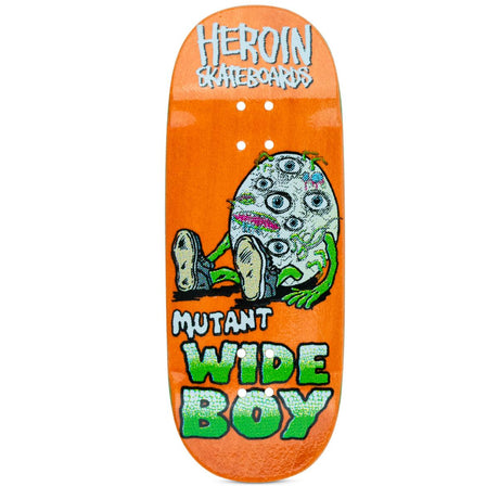 Chems x Heroin Skateboards Fingerboard Deck - Mutant Wide Boy
