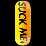 Slushcult Fingerboard Deck - Suck Me Fade