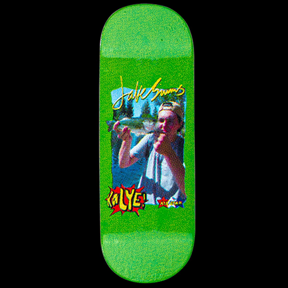 Kalye Fingerboard Deck - Fishing
