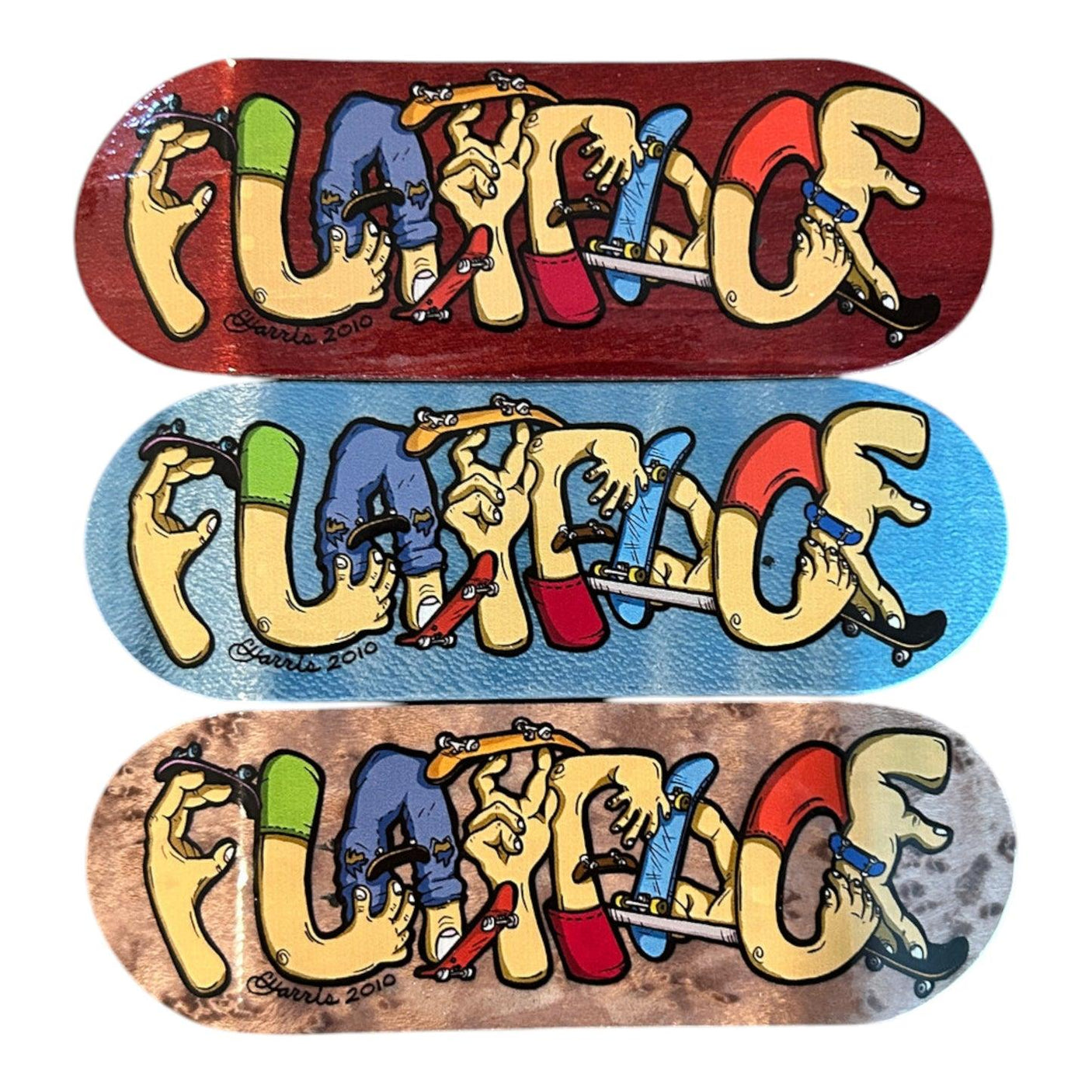 FlatFace G4 Fingerboard Deck - Hands