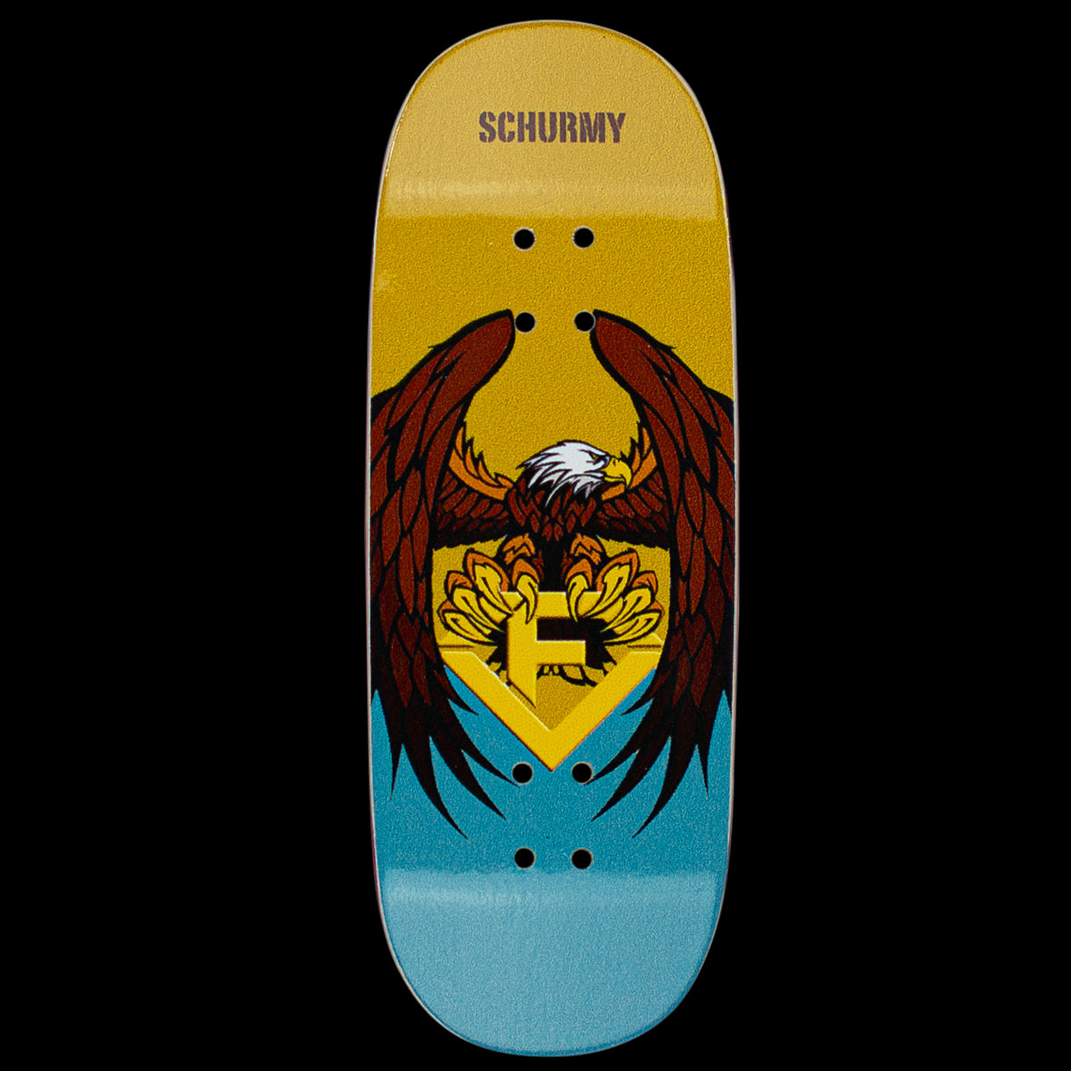 Faymus x DK Fingerboard Deck - Byrd Two Tone