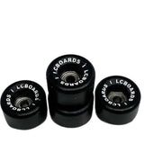 LC Boards Lettered Urethane Fingerboard Wheels - Bowl 2.0