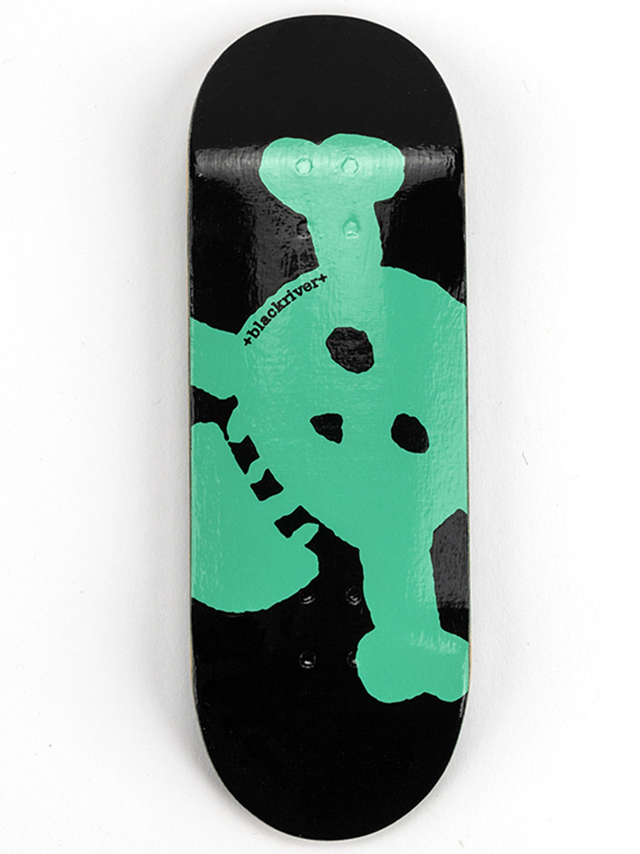 Blackriver Neon New Skull Fingerboard Deck