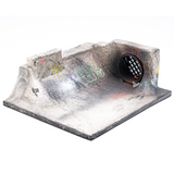 Clearance WhytMykConcrete Fingerboard Ramp - Mini Ditch - Left