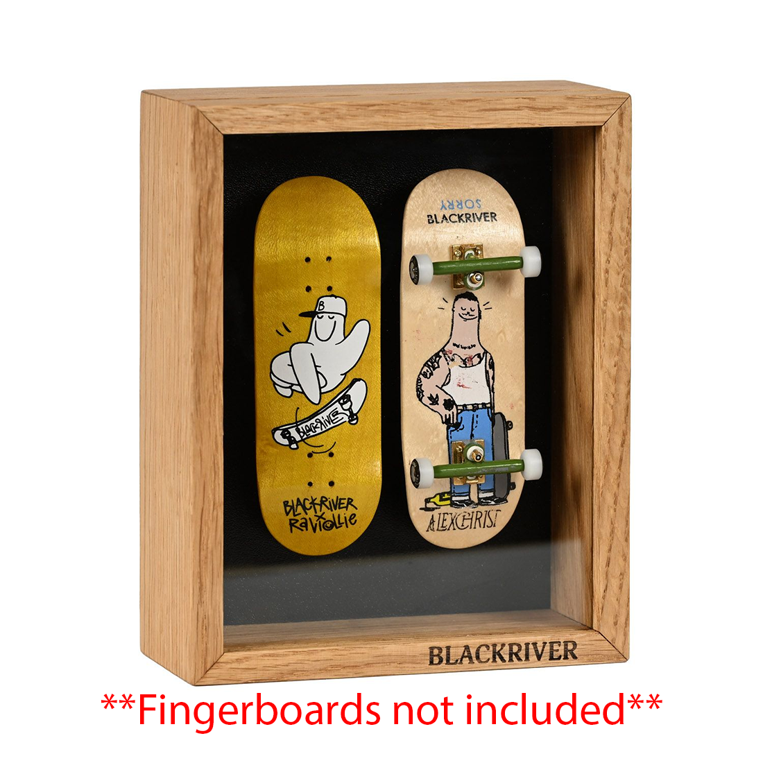 Blackriver Fingerboard Display Case - 2 Boards
