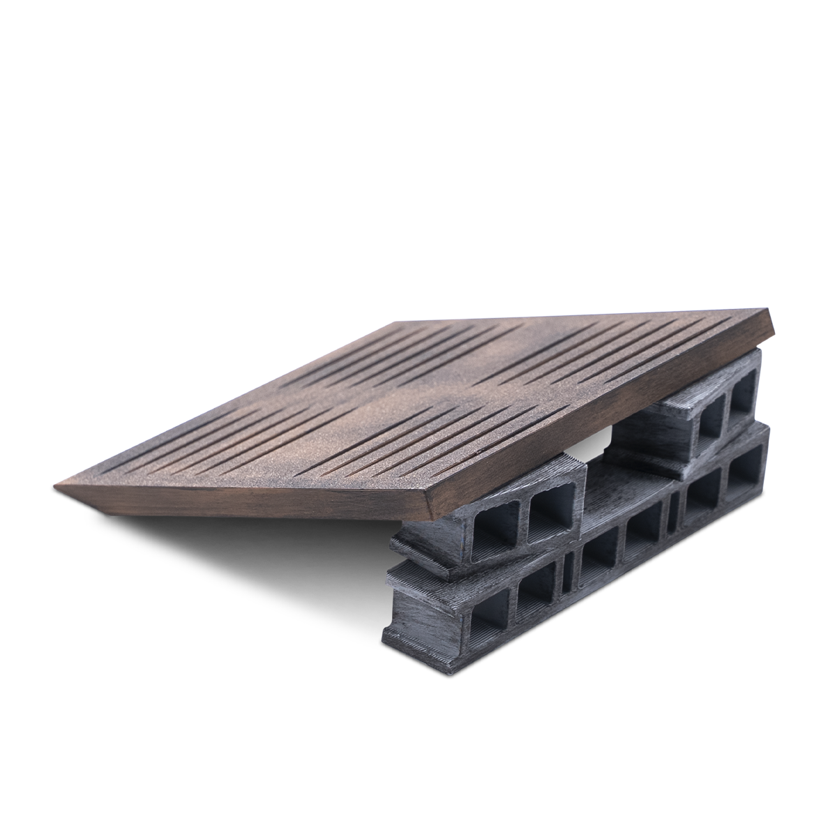 FutureBoundPrints Fingerboard Ramp - Sewer Pop Grate