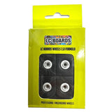 LC Boards Lettered Urethane Fingerboard Wheels - Bowl 2.0