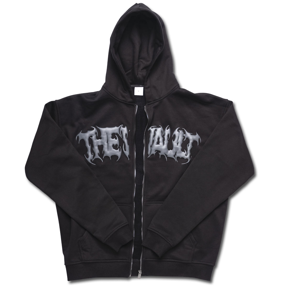 TV Split Thorn Zip Up Hoodie