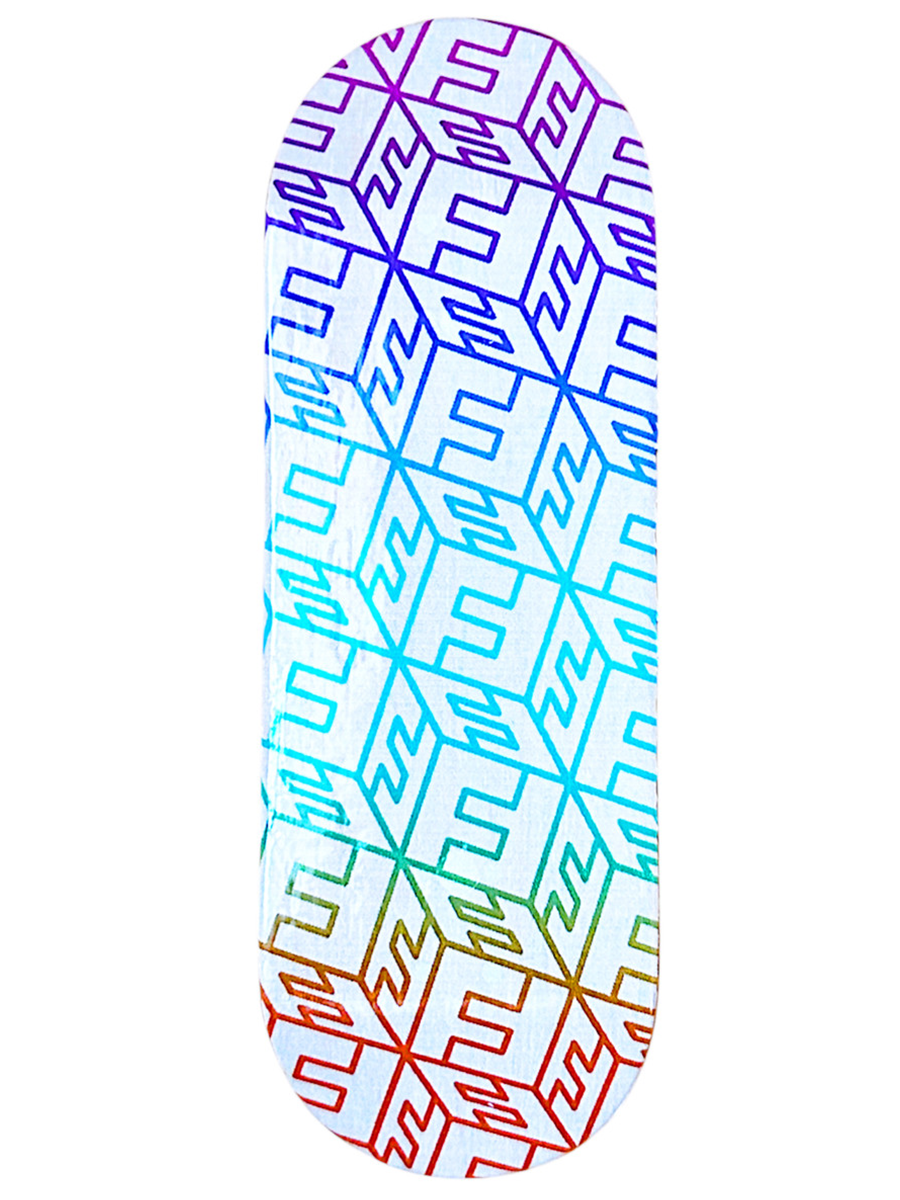 FlatFace G16 Fingerboard Deck - Rainbow Cube