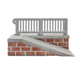Silent Obstacles Fingerboard Ramp - Silent Ramp + Rail