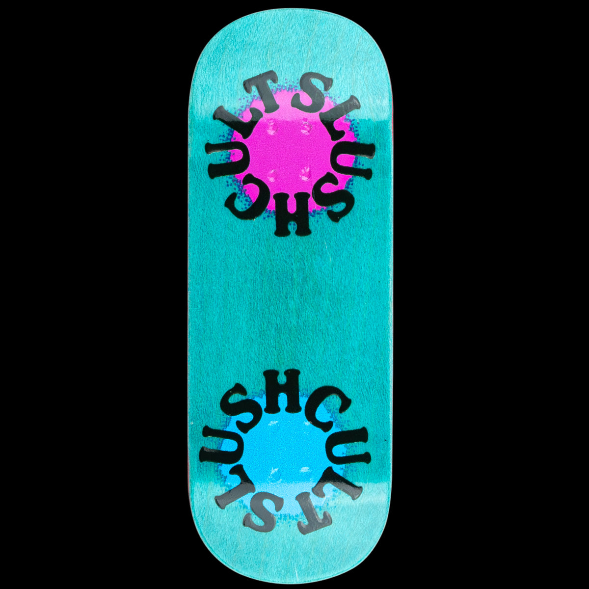 Slushcult Fingerboard Deck - Over Spray