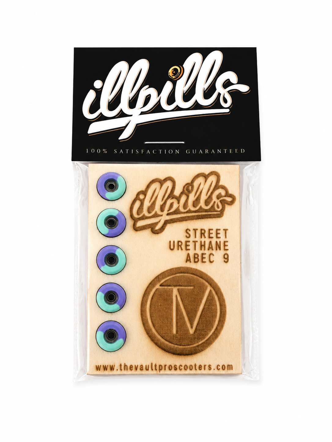 Dirty FB illPills 70D Street Shape Wheels - Split – The Vault Pro