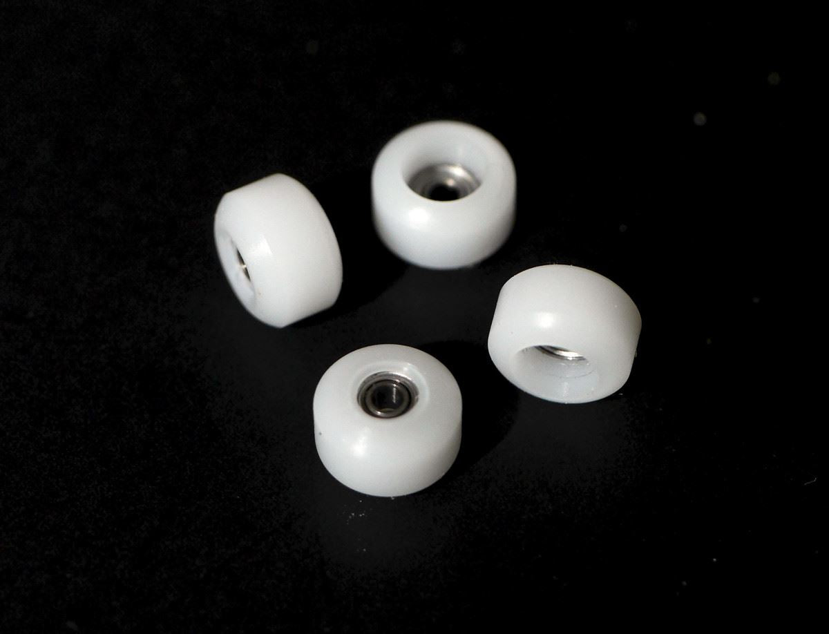 FlatFace Fingerboard Street Wheels - White