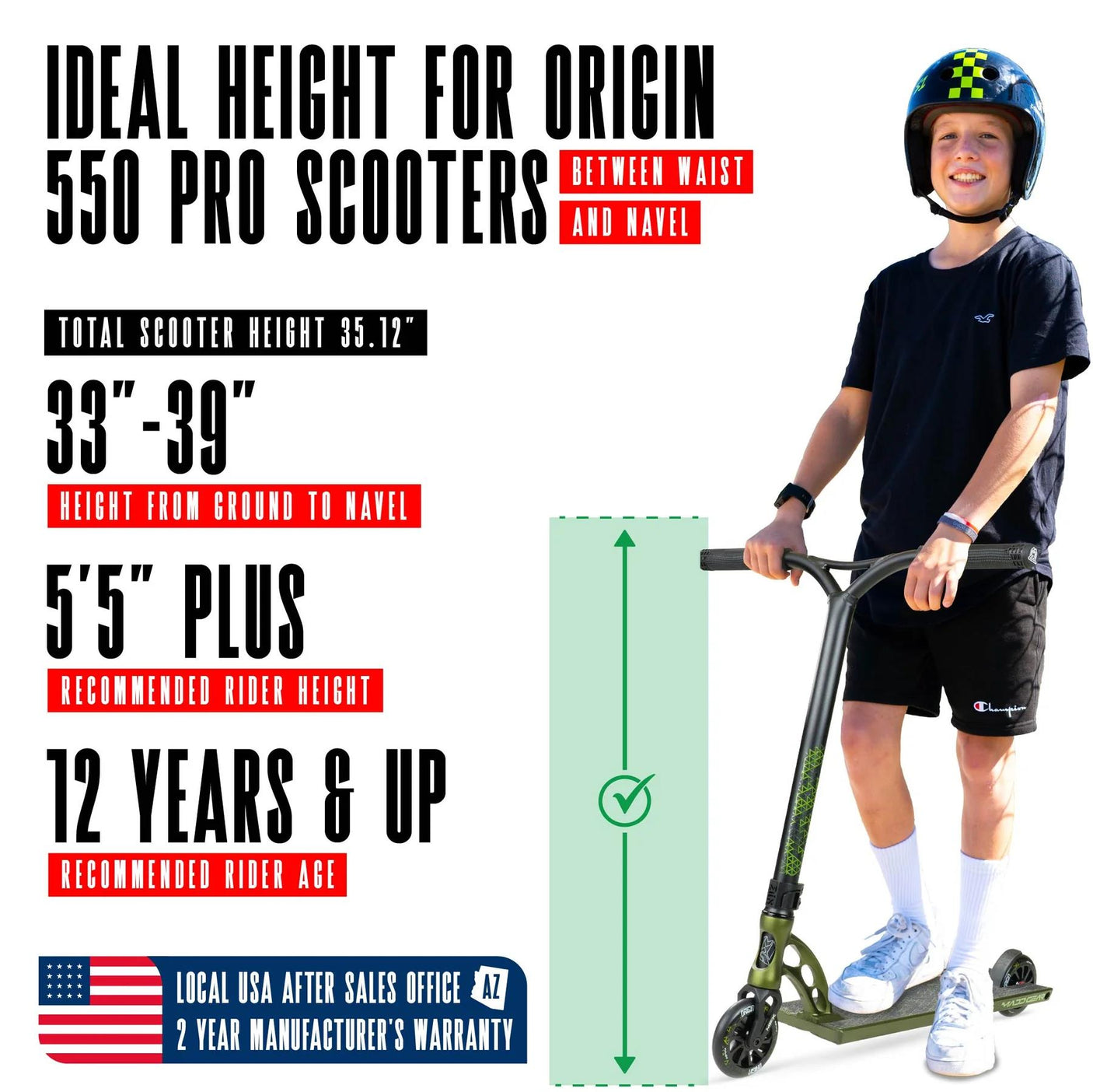 Madd Gear Origin 550 Pro Scooter