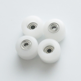 FlatFace Fingerboard G9 Dual Bearing Wheels - White