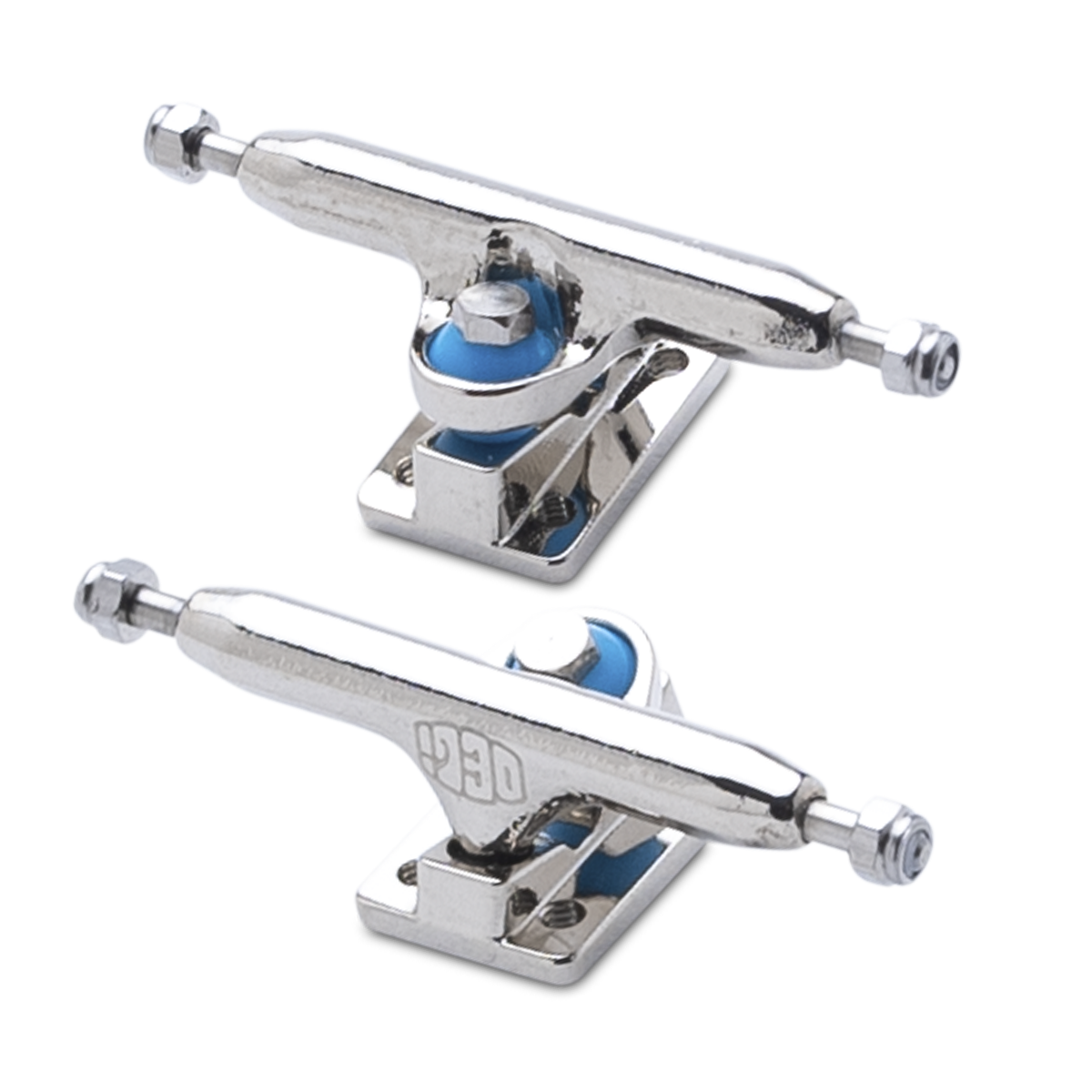 DeliDecks T2 Fingerboard Trucks - Hex Hybrid Trux 34mm