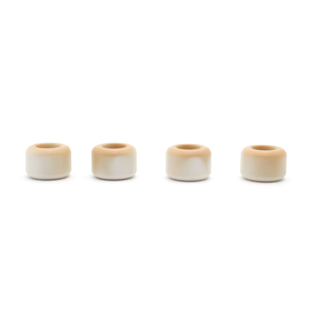 FlatFace Fingerboard G4 Bearing Wheels - Color Transition - White Suntan