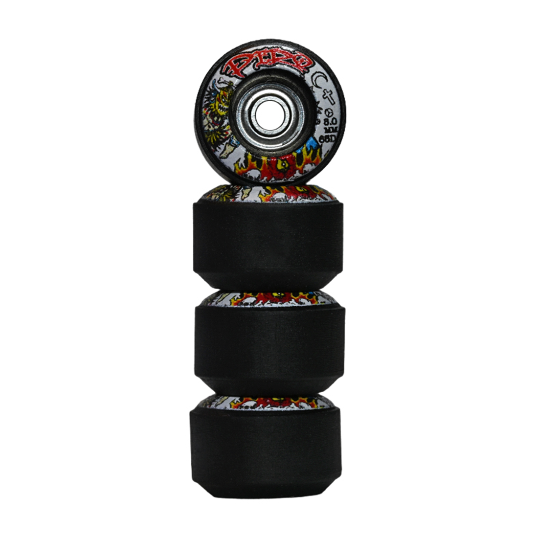 Piro RS Graphic Fingerboard Wheels - Bruja