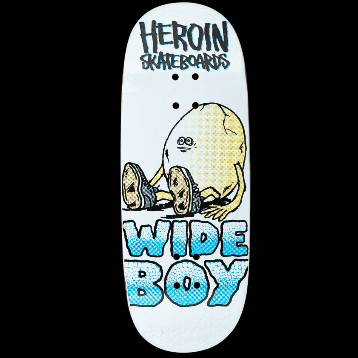 Chems x Heroin Skateboards Fingerboard Deck - Wide Boy