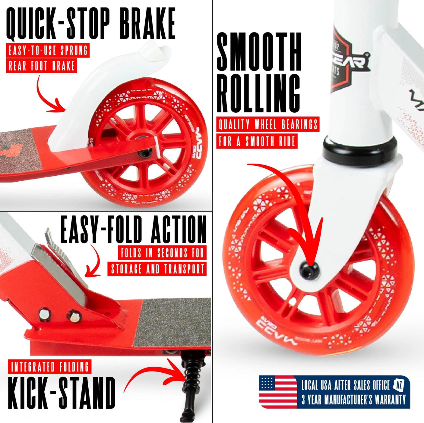 Madd Gear Rush 125 Youth Scooter