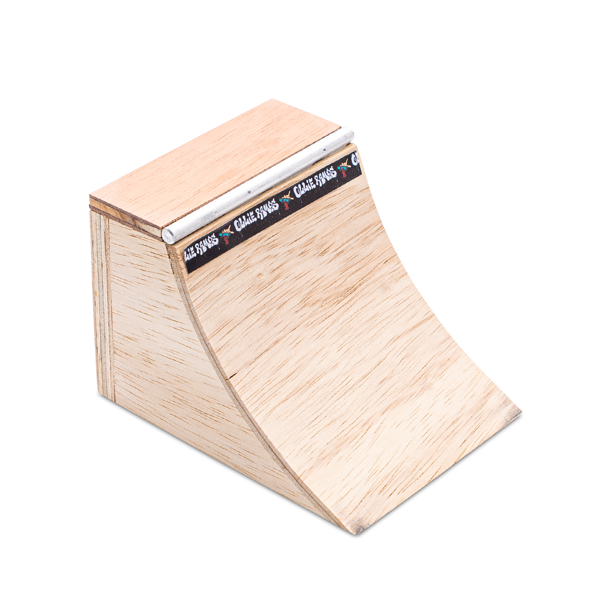 Fingerboard Ramp Sticker Ollie Fingerboard Ramp - Pocket Quarter – The Vault Pro Scooters