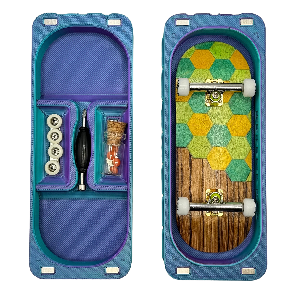 DecentBit Fingerboard Coffin Case – The Vault Pro Scooters