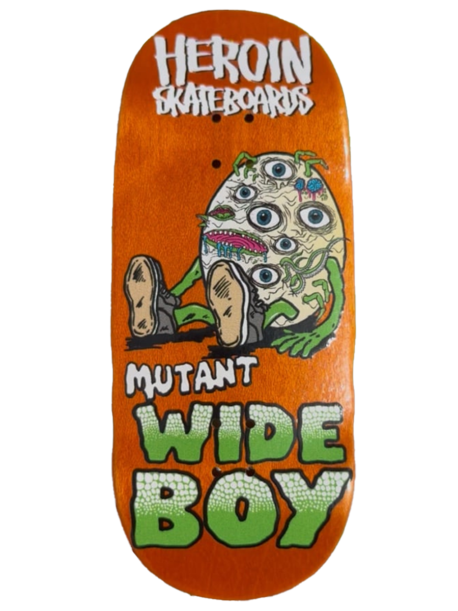 スケートボード Rare 90s Maple Mexico Skateboard Deck Maple Lab Fingerboard Deck - Mutant Wideboy – The Vault Pro Scooters