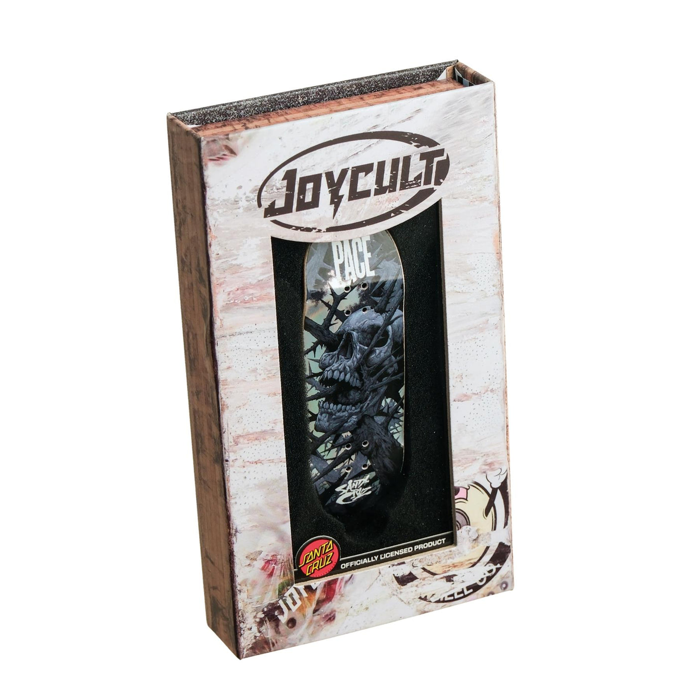 Joycult x Santa Cruz Fingerboard Deck - Pace Deathtrap