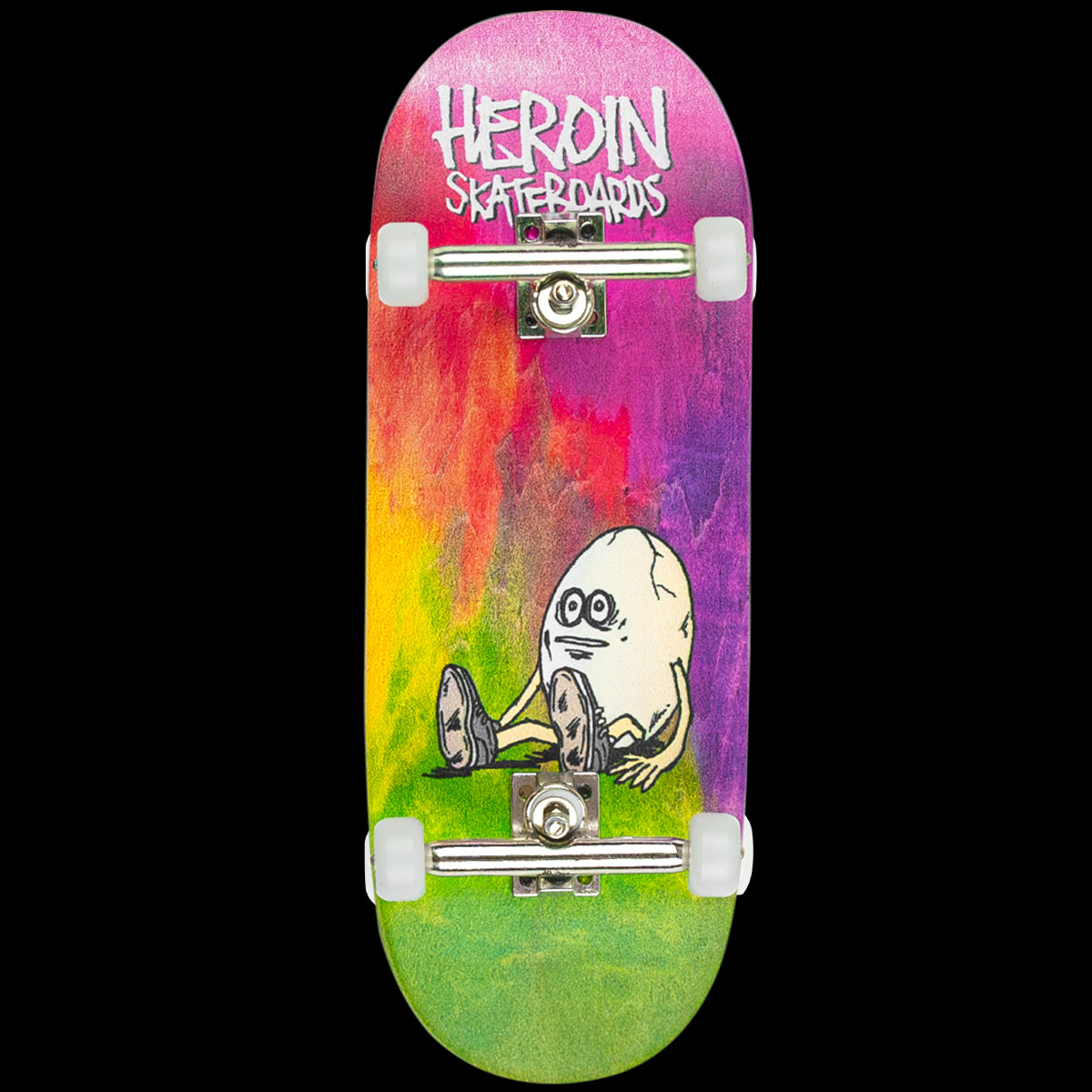 Close Up x Heroin Skateboards Fingerboard Complete - The Big Egg