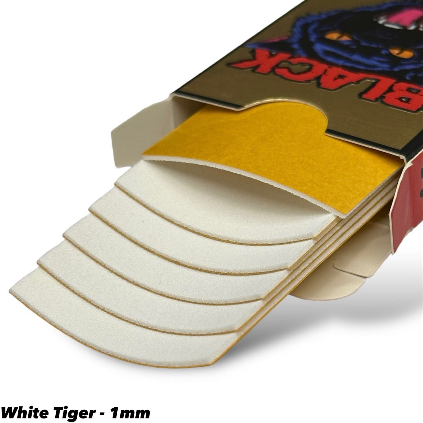 Black Cat Grip Co. White Tiger Foam Tape - 6 Pack