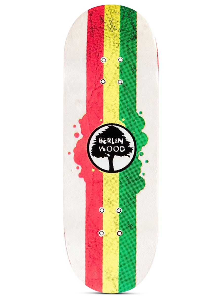 Berlinwood Fingerboard Deck - Rasta Rally