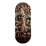 FlatFace G16 Fingerboard Deck - Zeph on Rose Gold Metallic