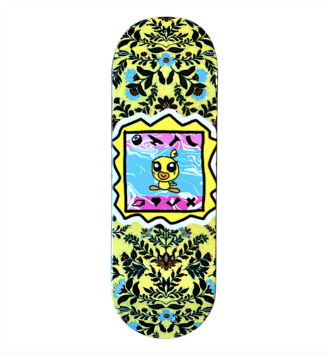 FlatFace x Duck Decks D-16 Polycabonate Fingerboard Deck - Deja Duck