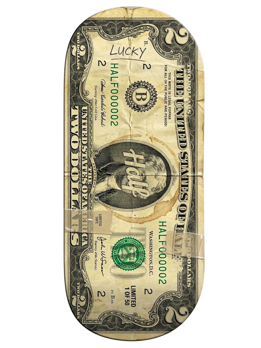 Half Fingerboard Deck - The Lucky