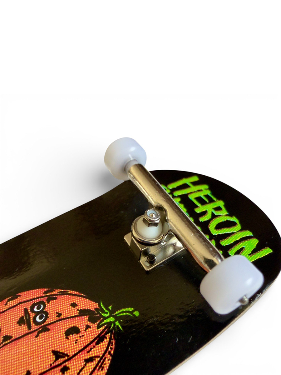 Custom x Heroin Fingerboard Complete - Pumpkin Wide Boy
