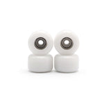 FlatFace Fingerboard G9 Dual Bearing Wheels - 60D - White