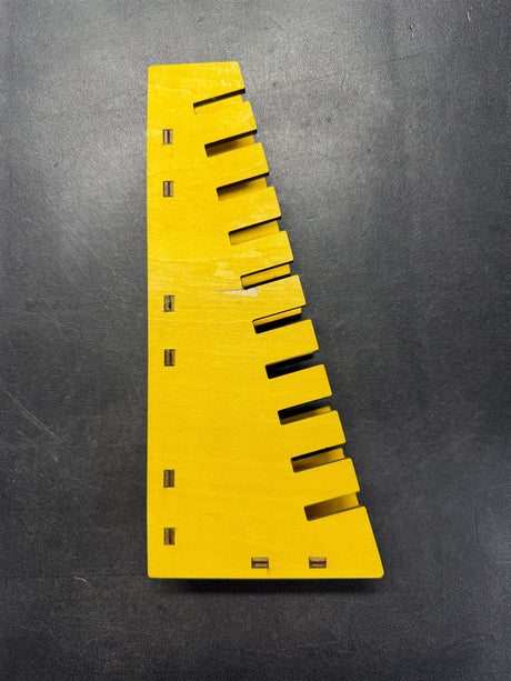 Clearance GGC Fingerboard Rack - 10 Slots - Yellow