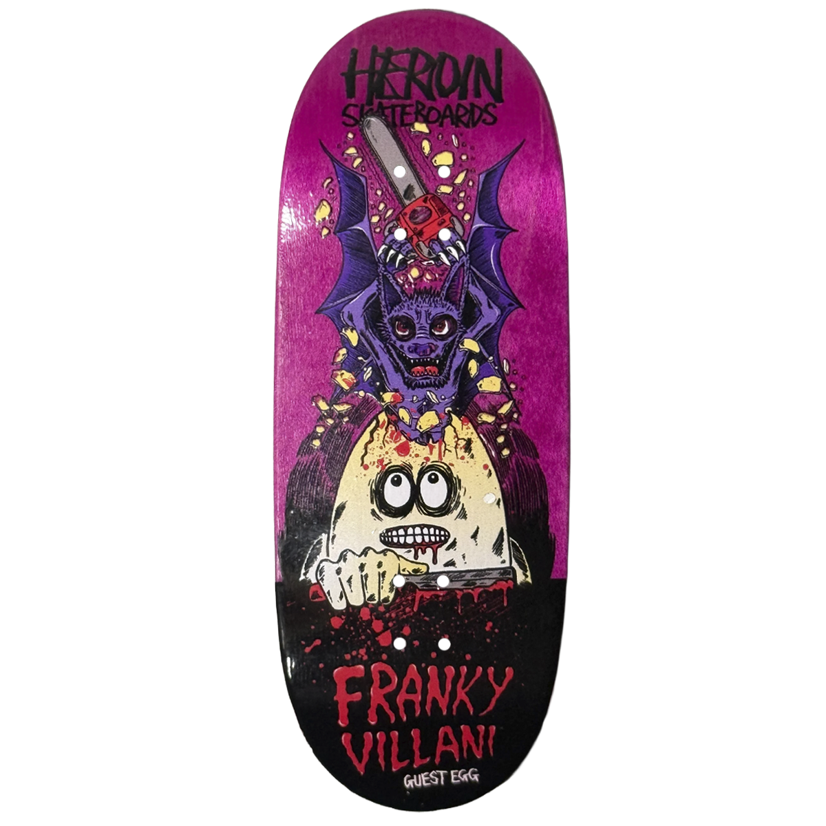 Maple Lab Fingerboard Deck - Franky Villani Guest Egg – The Vault