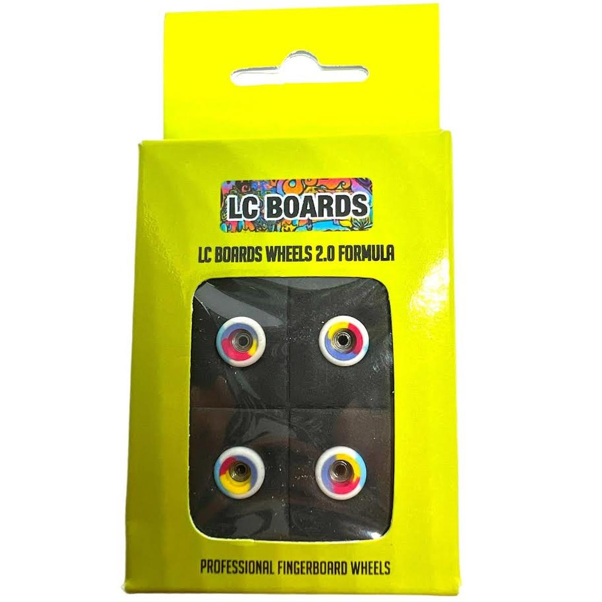 LC Boards Dual Core Urethane Wheels 2.0 - Starburst
