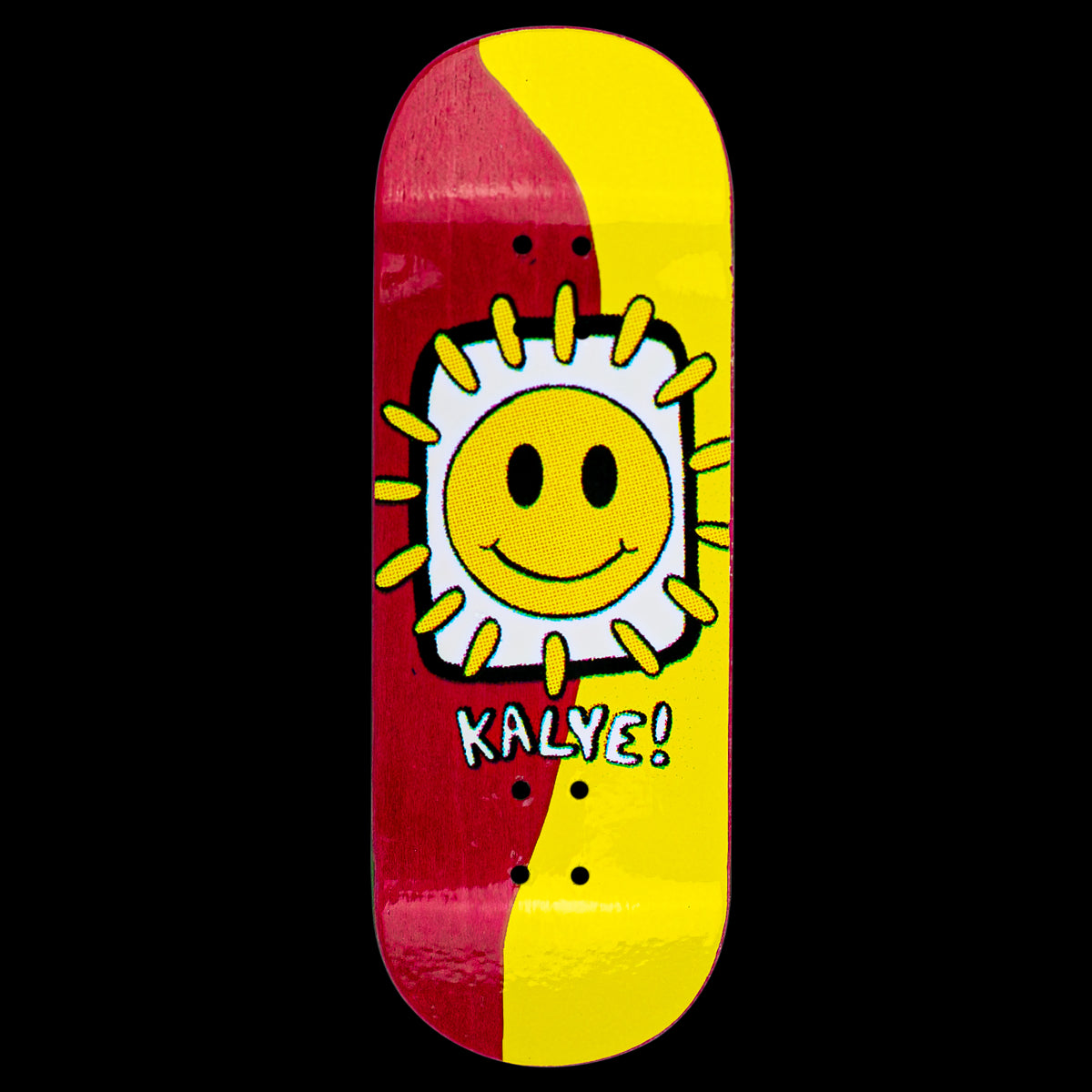 Kalye Fingerboard Deck - Sunshine