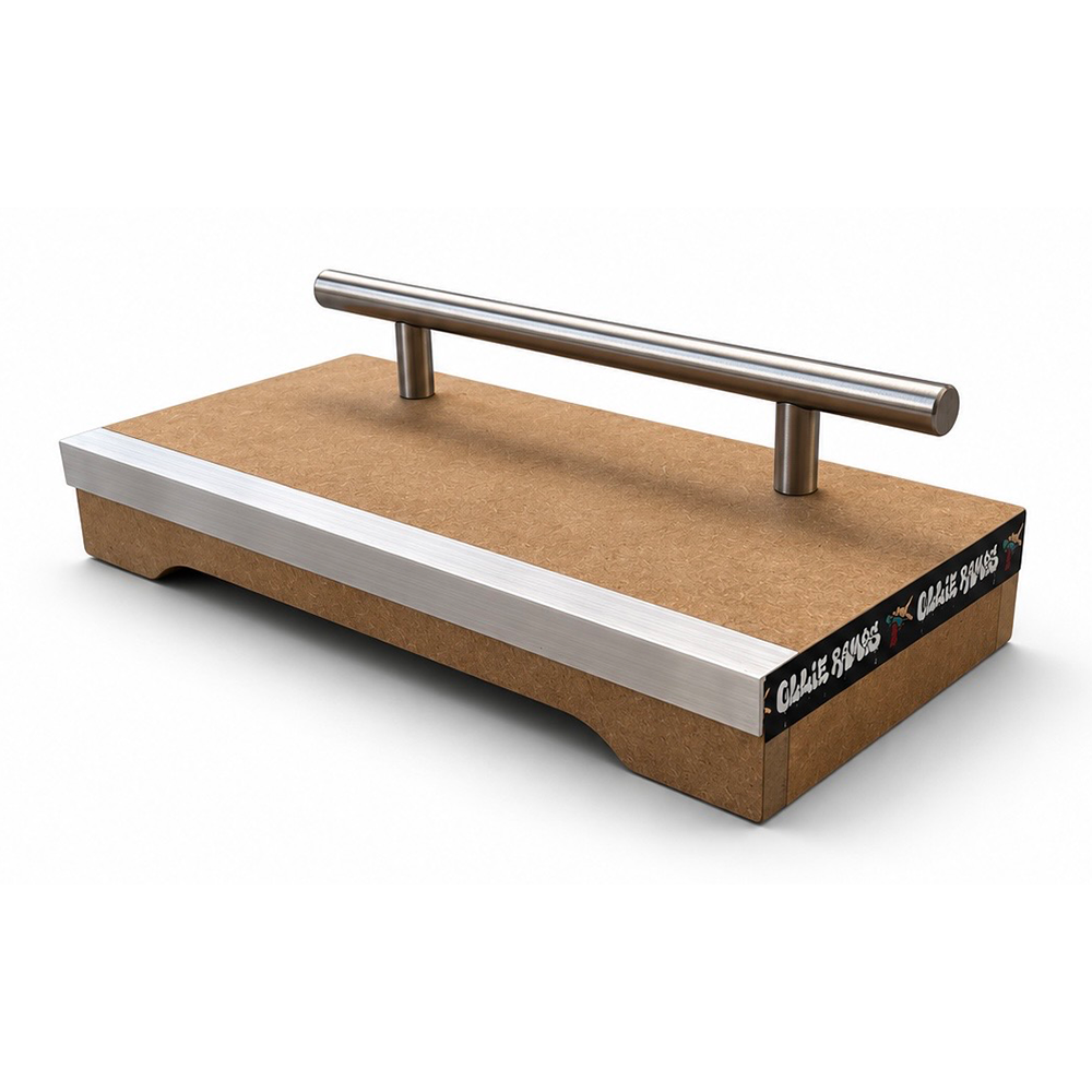 Ollie Fingerboard Ramps - Ledge with Round Rail