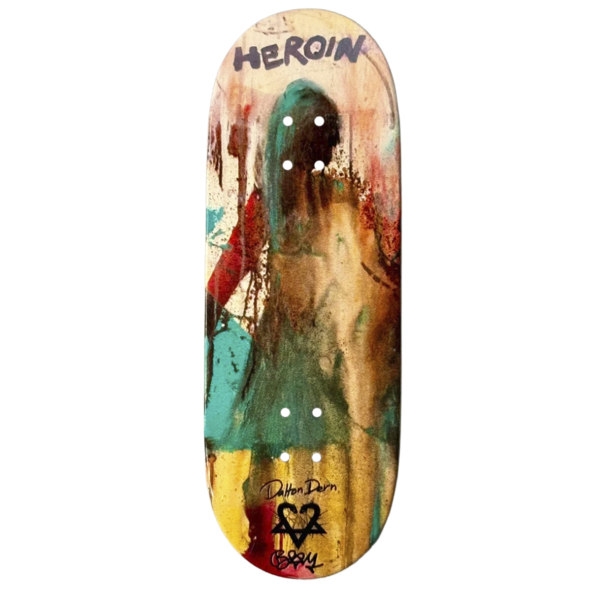 Maple Lab Fingerboard Deck - Dalton Dern Bam Margera