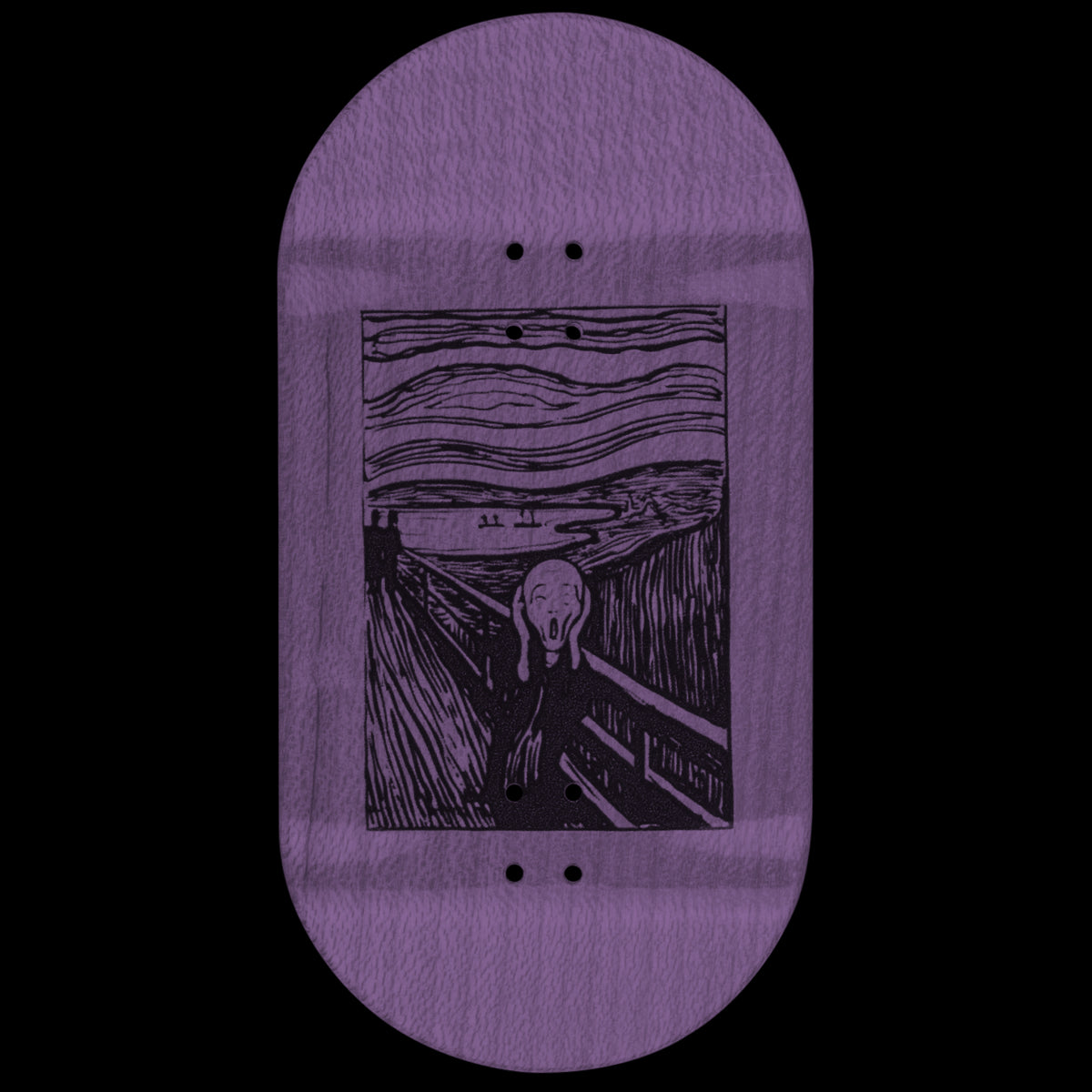 Oldwood Fingerboard Deck - The Scream