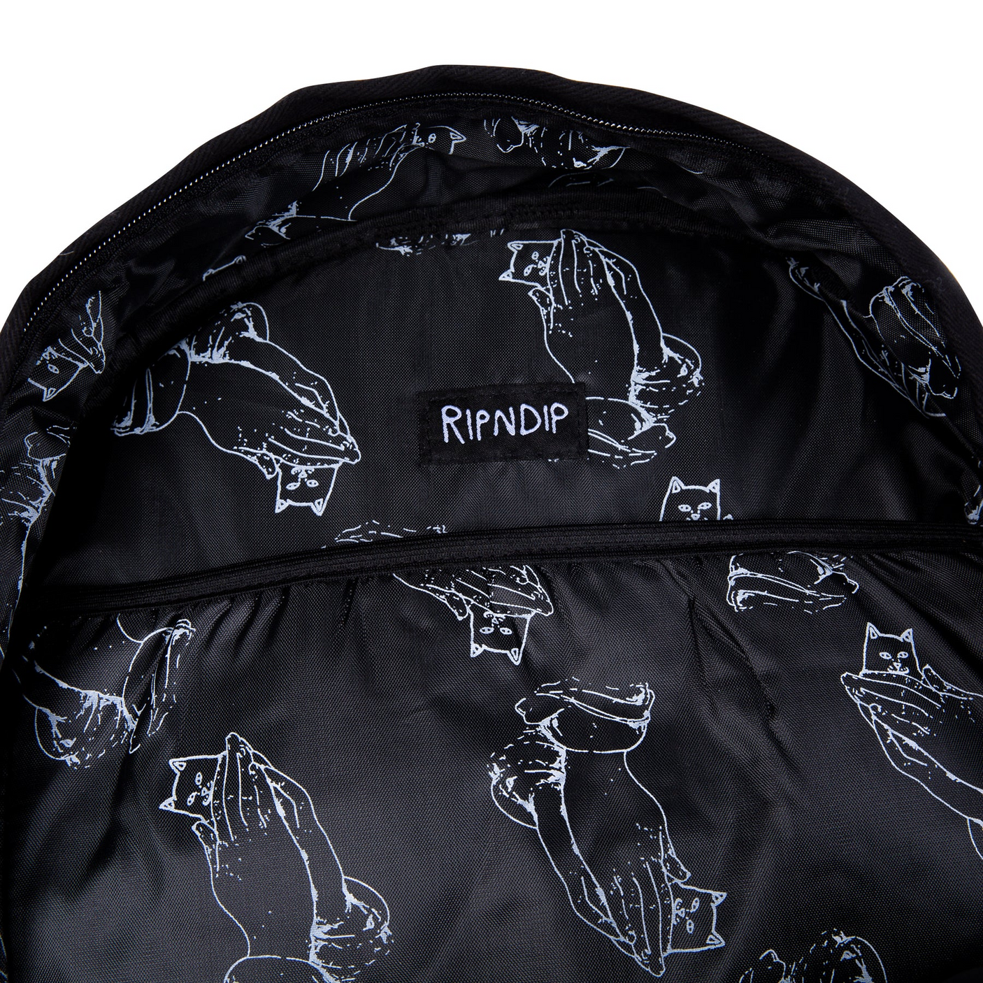 RIPNDIP Lord Nermal Velcro Hands Backpack