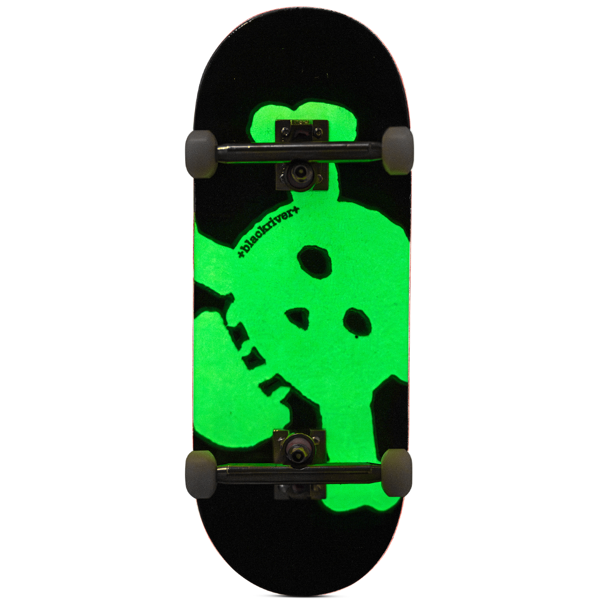 Blackriver Fingerboard Complete - GITD New Skull