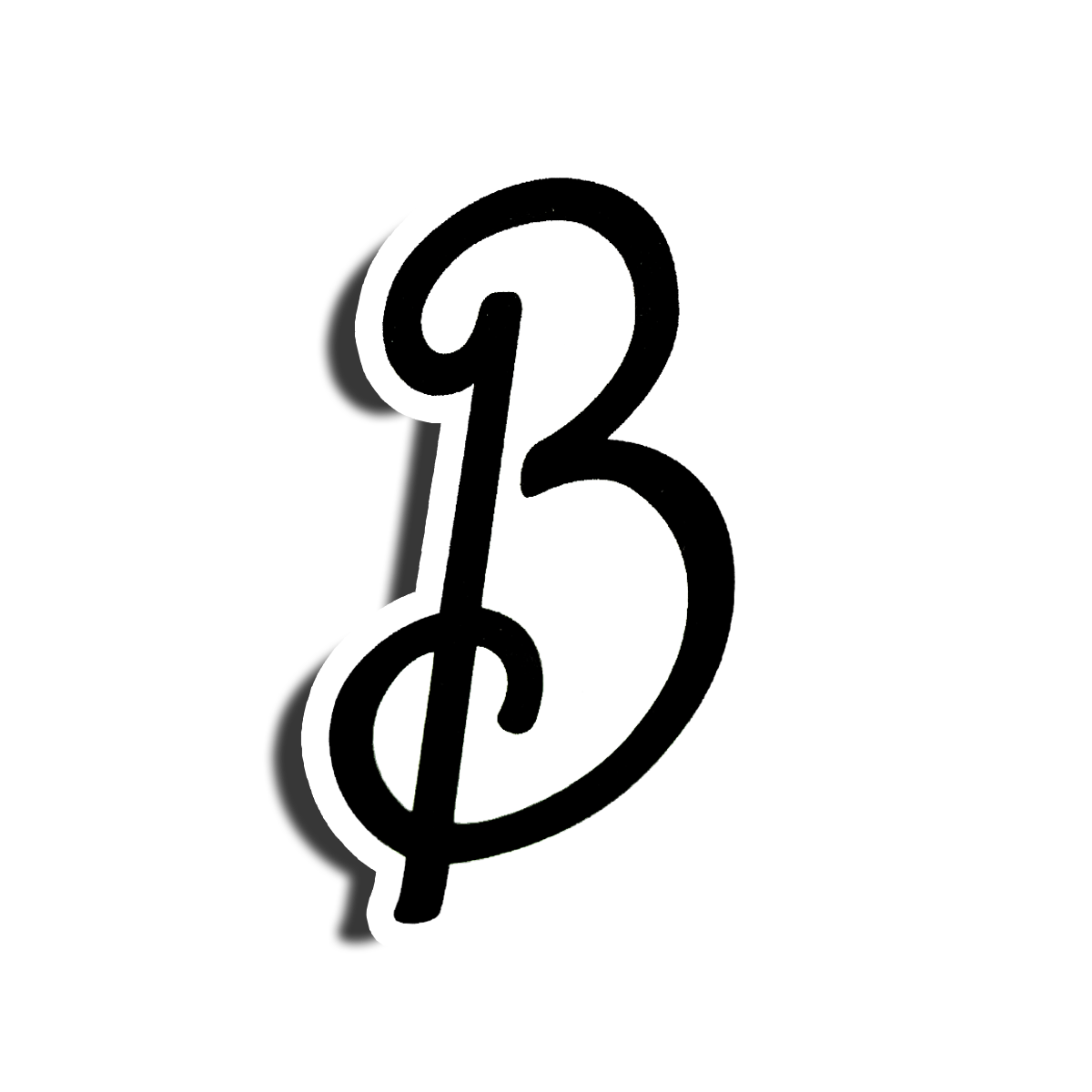 Brother Scooters B Logo Sticker