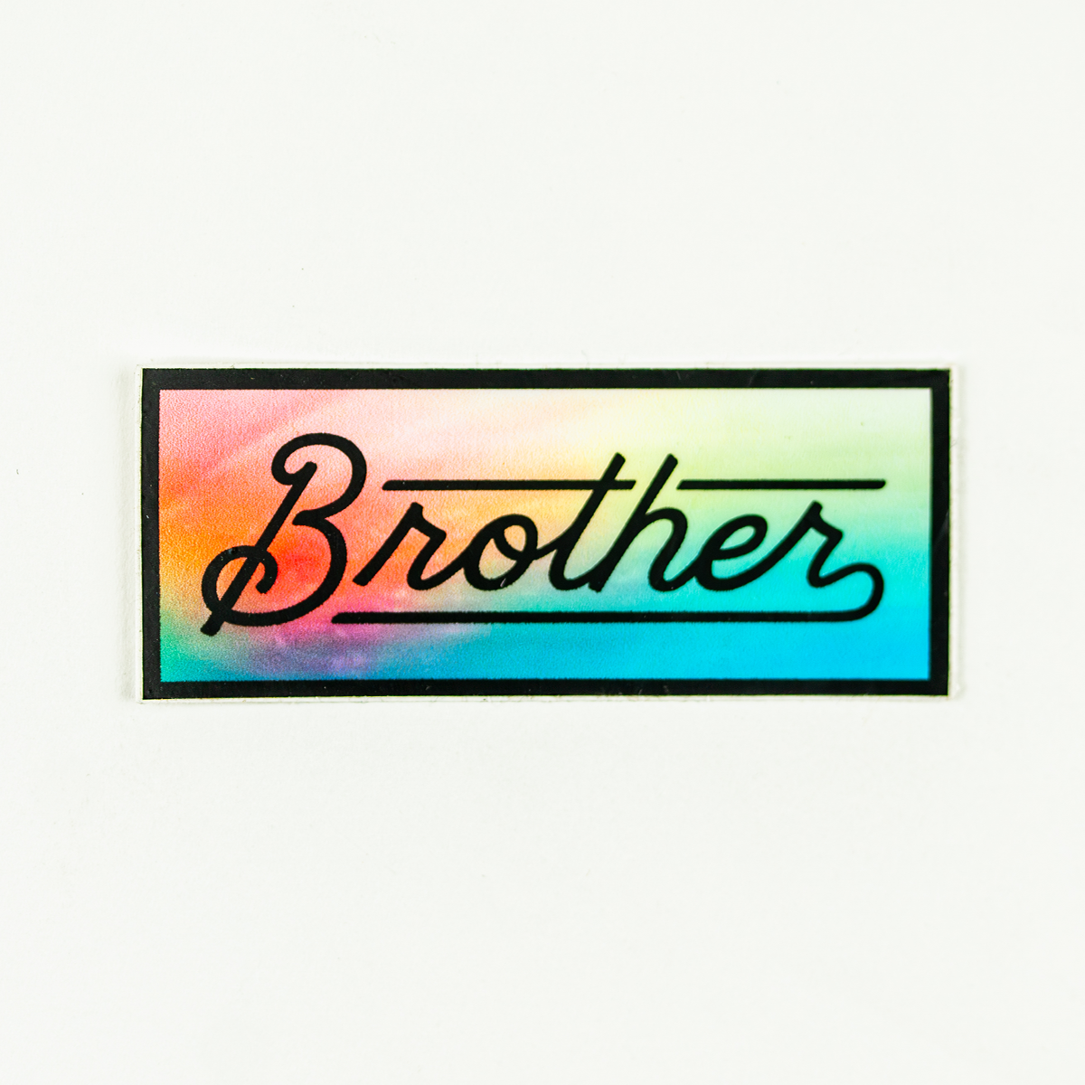 Brother Scooters Tie Dye Sticker