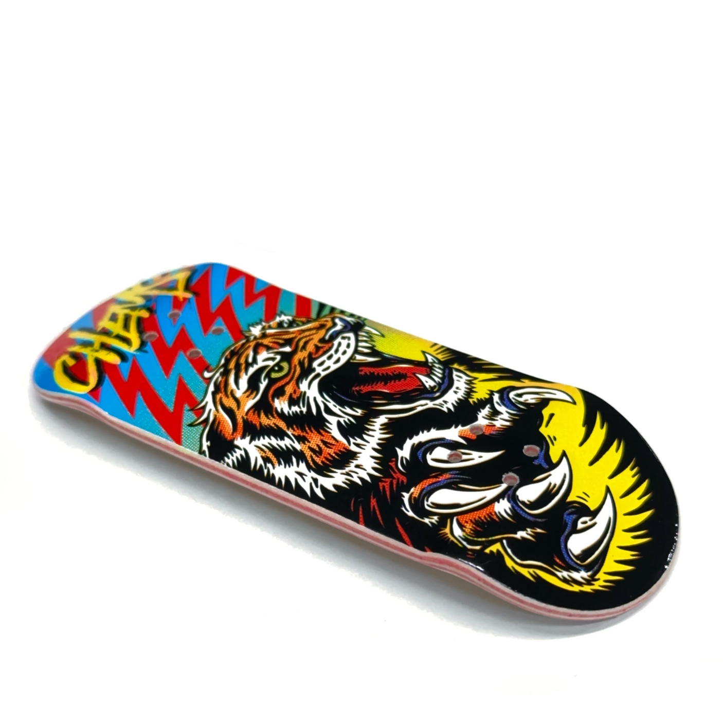 Chems Fingerboard Deck - Wild Tiger