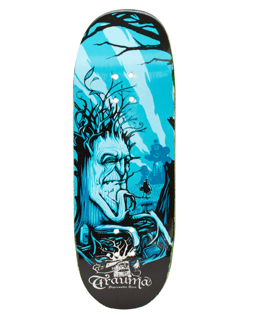 Close Up Fingerboard Deck - Trauma Depressive Tree